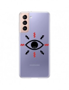 Coque Samsung Galaxy S21 Plus 5G Eye I See You Oeil...