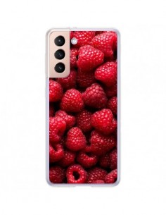 Coque Samsung Galaxy S21 Plus 5G Framboise Raspberry...