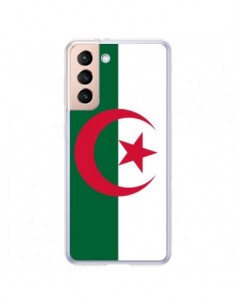 Coque Samsung Galaxy S21 Plus 5G Drapeau Algérie Algérien...