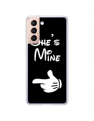Coque Samsung Galaxy S21 Plus 5G She's Mine Elle est à Moi Amour Amoureux - Laetitia