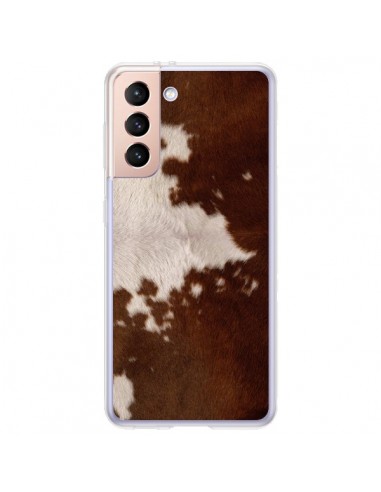 Coque Samsung Galaxy S21 Plus 5G Vache Cow - Laetitia