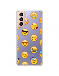 Coque Samsung Galaxy S21 Plus 5G Smiley Emoticone Emoji...