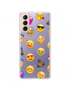 Coque Samsung Galaxy S21 Plus 5G Emoticone Emoji...