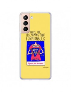 Coque Samsung Galaxy S21 Plus 5G Parce que les mamans...