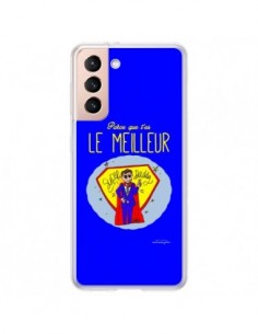 Coque Samsung Galaxy S21 Plus 5G Le meilleur Papa Fête...