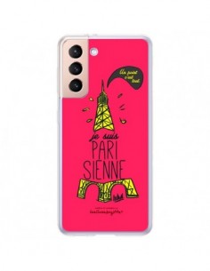 Coque Samsung Galaxy S21 Plus 5G Je suis Parisienne La...