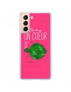 Coque Samsung Galaxy S21 Plus 5G Toi tu as un coeur...