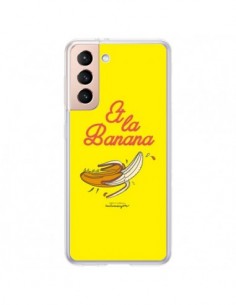 Coque Samsung Galaxy S21 Plus 5G Et la banana banane -...