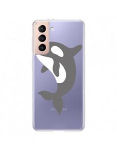 Coque Samsung Galaxy S21 Plus 5G Orque Orca Ocean...