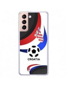 Coque Samsung Galaxy S21 Plus 5G Equipe Croatie Football...