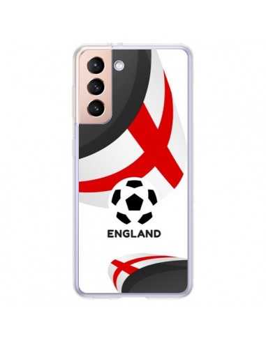 Coque Samsung Galaxy S21 Plus 5G Equipe Angleterre Football - Madotta