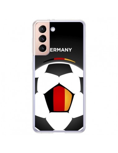Coque Samsung Galaxy S21 Plus 5G Allemagne Ballon Football - Madotta