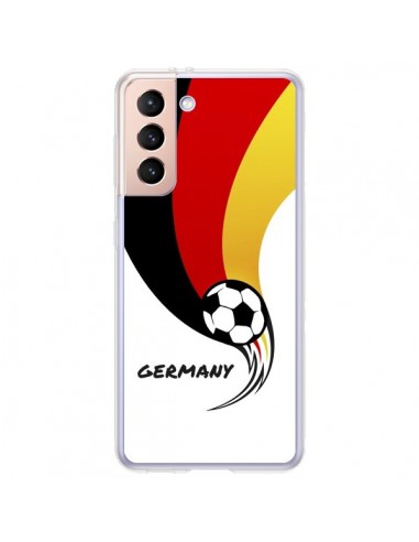 Coque Samsung Galaxy S21 Plus 5G Equipe Allemagne Germany Football - Madotta