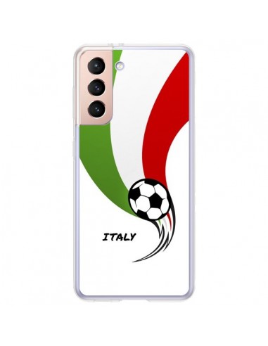 Coque Samsung Galaxy S21 Plus 5G Equipe Italie Italia Football - Madotta