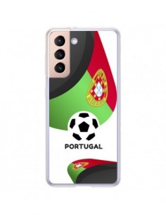 Coque Samsung Galaxy S21 Plus 5G Equipe Portugal Football...