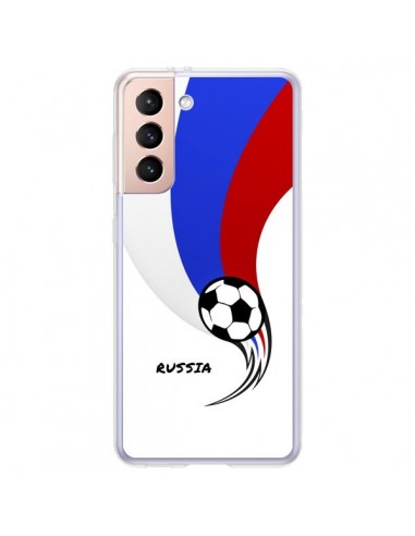 Coque Samsung Galaxy S21 Plus 5G Equipe Russie Russia Football - Madotta