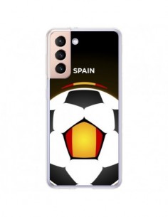 Coque Samsung Galaxy S21 Plus 5G Espagne Ballon Football...