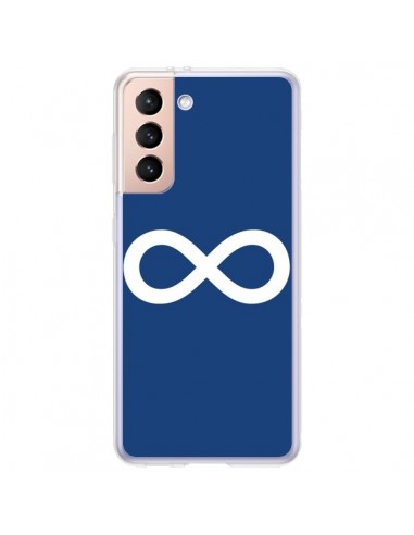 Coque Samsung Galaxy S21 Plus 5G Infini Navy Blue Infinity - Mary Nesrala