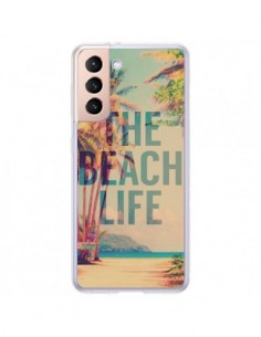 Coque Samsung Galaxy S21 Plus 5G The Beach Life Summer -...