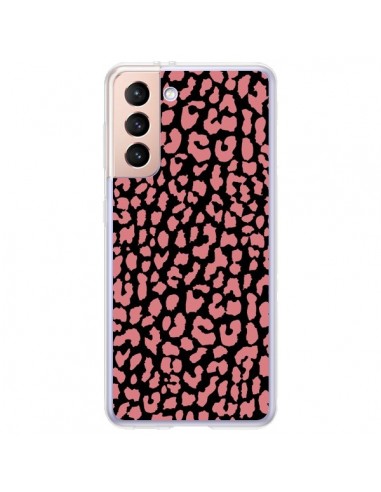 Coque Samsung Galaxy S21 Plus 5G Leopard Corail - Mary Nesrala