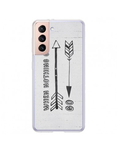 Coque Samsung Galaxy S21 Plus 5G When nothing goes right - Mary Nesrala