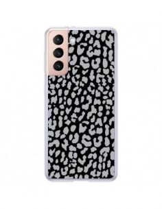 Coque Samsung Galaxy S21 Plus 5G Leopard Gris - Mary Nesrala