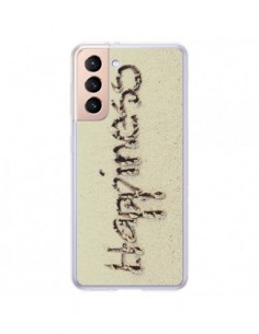 Coque Samsung Galaxy S21 Plus 5G Happiness Sand Sable -...