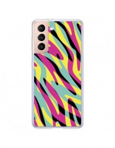 Coque Samsung Galaxy S21 Plus 5G In the wild arc en ciel...
