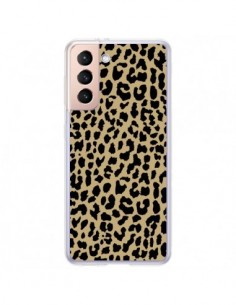 Coque Samsung Galaxy S21 Plus 5G Leopard Classic Neon -...