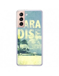 Coque Samsung Galaxy S21 Plus 5G Paradise Summer Ete...