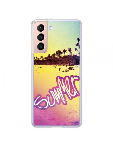 Coque Samsung Galaxy S21 Plus 5G Summer Dream Ete Plage - Mary Nesrala