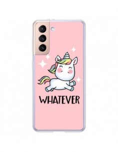 Coque Samsung Galaxy S21 Plus 5G Licorne Whatever -...