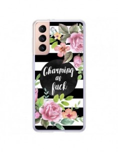 Coque Samsung Galaxy S21 Plus 5G Charming as Fuck Fleurs...