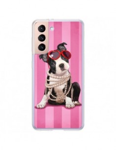 Coque Samsung Galaxy S21 Plus 5G Chien Dog Fashion...