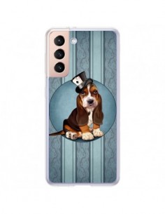 Coque Samsung Galaxy S21 Plus 5G Chien Dog Jeu Poket...