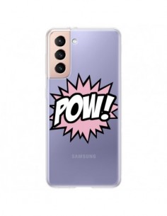 Coque Samsung Galaxy S21 Plus 5G Pow Transparente -...