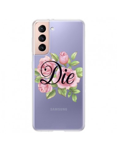 Coque Samsung Galaxy S21 Plus 5G Die Fleurs Transparente - Maryline Cazenave