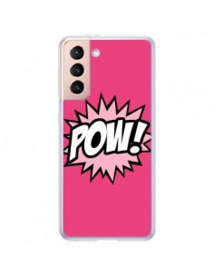 Coque Samsung Galaxy S21 Plus 5G Pow Bulles BD Comics -...