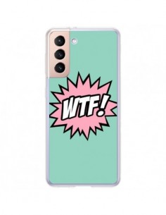 Coque Samsung Galaxy S21 Plus 5G WTF Bulles BD Comics -...