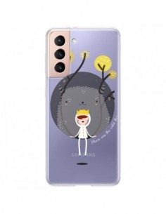 Coque Samsung Galaxy S21 Plus 5G Monstre Princesse...