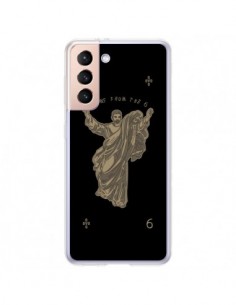 Coque Samsung Galaxy S21 Plus 5G God Black Drake Chanteur...