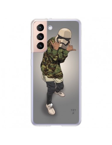 Coque Samsung Galaxy S21 Plus 5G Army Trooper Swag Soldat Armee Yeezy - Mikadololo