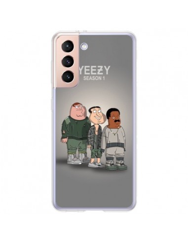 Coque Samsung Galaxy S21 Plus 5G Squad Family Guy Yeezy - Mikadololo