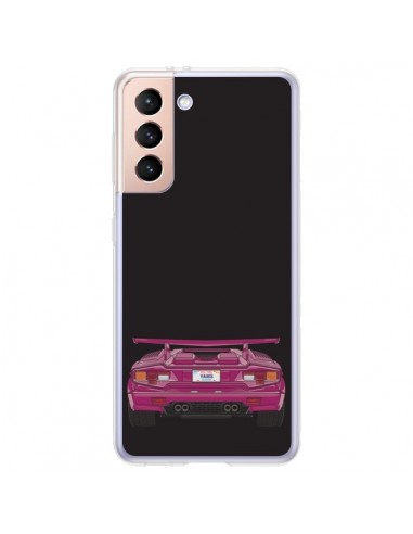 Coque Samsung Galaxy S21 Plus 5G Yamborhini Voiture - Mikadololo