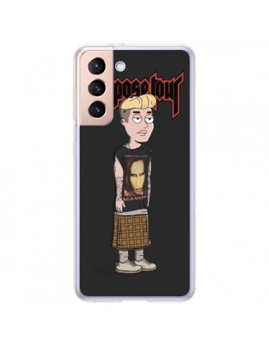 Coque Samsung Galaxy S21 Plus 5G Bieber Purpose Tour Manson - Mikadololo