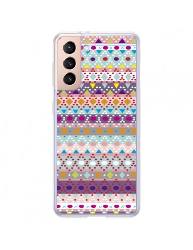 Coque Samsung Galaxy S21 Plus 5G Ayasha Azteque - Monica Martinez