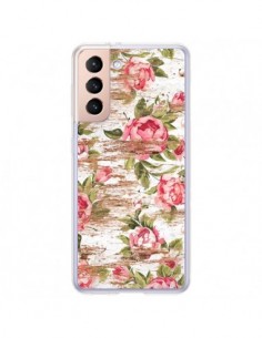 Coque Samsung Galaxy S21 Plus 5G Eco Love Pattern Bois...