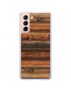 Coque Samsung Galaxy S21 Plus 5G Style Bois Buena Madera...