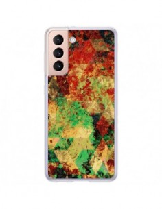 Coque Samsung Galaxy S21 Plus 5G Azteque Geometric...