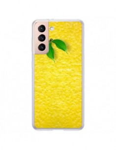 Coque Samsung Galaxy S21 Plus 5G Citron Lemon -...